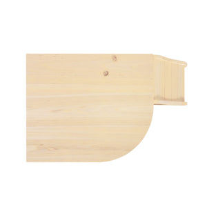 Kaninchen Meerschweinchen Haus Holz 60 x 37 x 20 cm natur