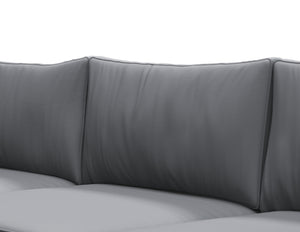 Ersatzkissen Lounge Malibu grau
