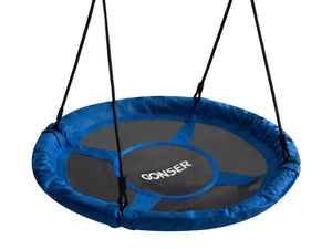 Nestschaukel 100 cm blau/schwarz