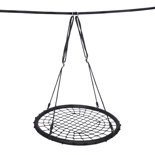 Nestschaukel 100 cm schwarz