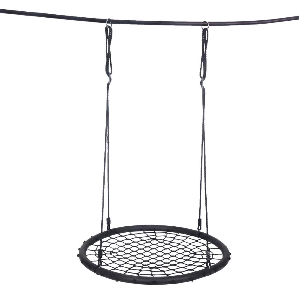 Altalena a nido 100 cm nera