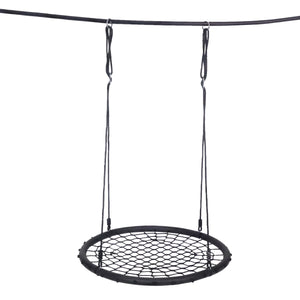 Nestschaukel 100 cm schwarz