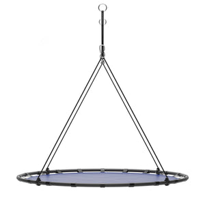 Nestschaukel rund 120 cm blau/schwarz