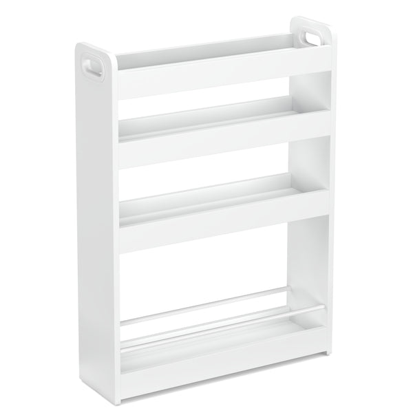 Nischenregal schmal 18 x 60 x 82 cm weiss