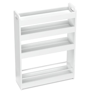 Nischenregal schmal 18 x 60 x 82 cm weiss