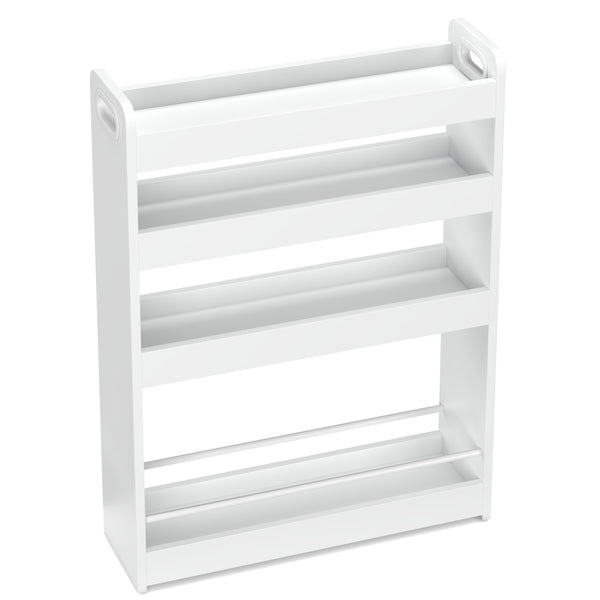 Nischenregal schmal 18 x 60 x 82 cm weiss