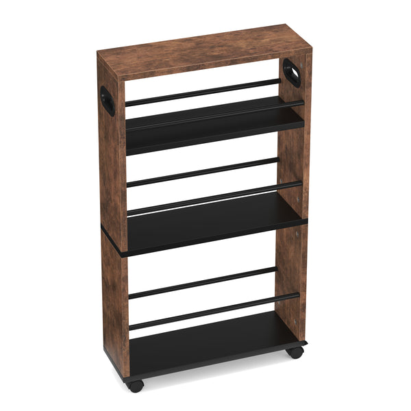 Nischenregal schmal Vintage BONITA 15 x 45 x 80 cm