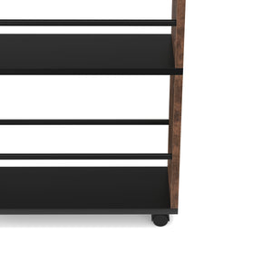 Nischenregal schmal Vintage BONITA 15 x 45 x 80 cm