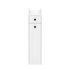 Nischenregal schmal 18 x 40 x 70 cm weiss