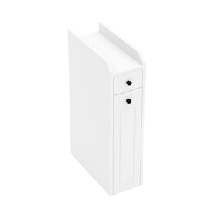Nischenregal schmal 18 x 40 x 70 cm weiss