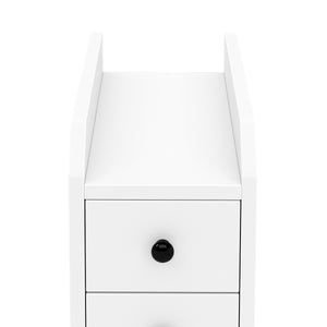 Nischenregal schmal 18 x 40 x 70 cm weiss