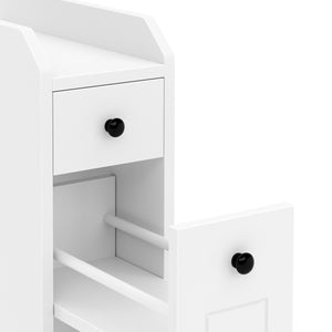 Nischenregal schmal 18 x 40 x 70 cm weiss