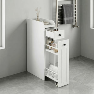 Nischenregal schmal 18 x 40 x 70 cm weiss