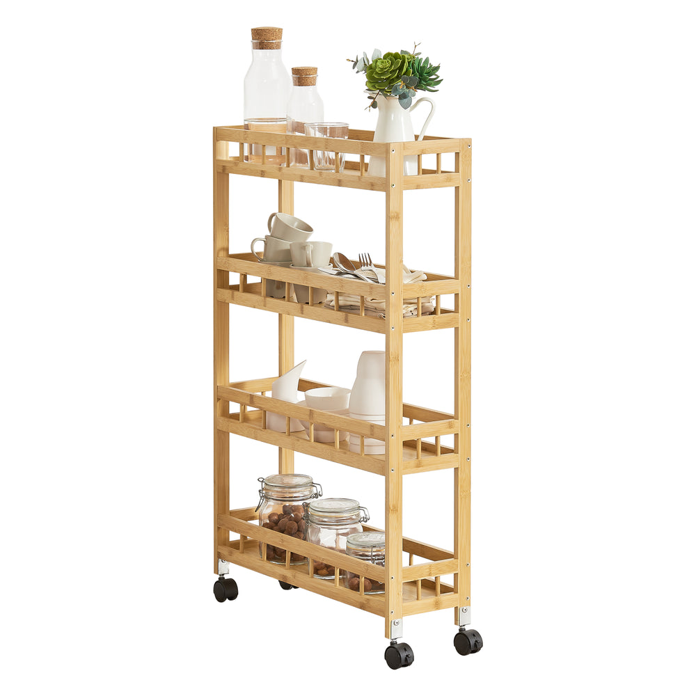 Carrello Pyhäjoki 96x60x18 cm naturale