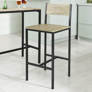 Bartisch mit 2 Hockern | Bartisch set | 3-teilig