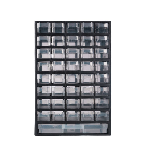 Kleinteilemagazin mit 41 Schubladen 2er Set