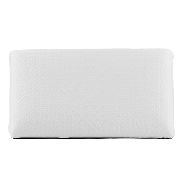 Orthopädisches Kopfkissen 70 x 40 cm weiss/grau