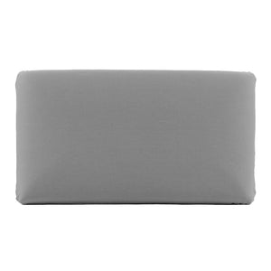 Orthopädisches Kopfkissen 70 x 40 cm weiss/grau