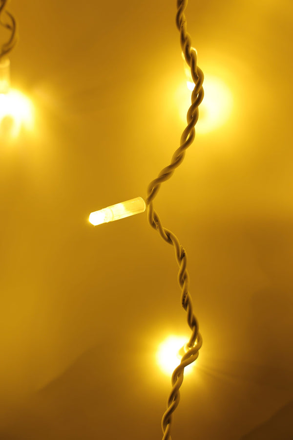 LED Lichtervorhang Outdoor 5 m warmweiss