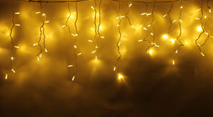 LED Lichtervorhang Outdoor 5 m warmweiss