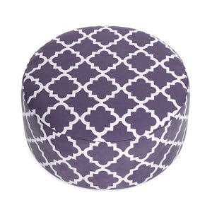 Outdoor Pouf aufblasbar PATTY taupe/weiss