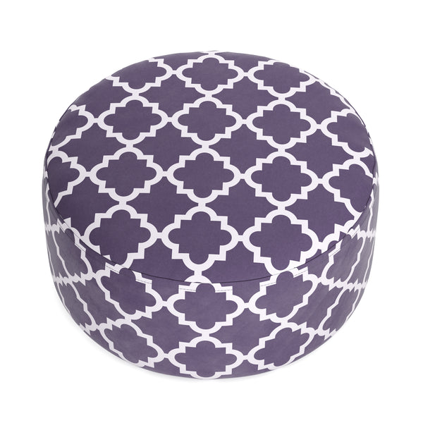 Outdoor Pouf aufblasbar PATTY taupe/weiss
