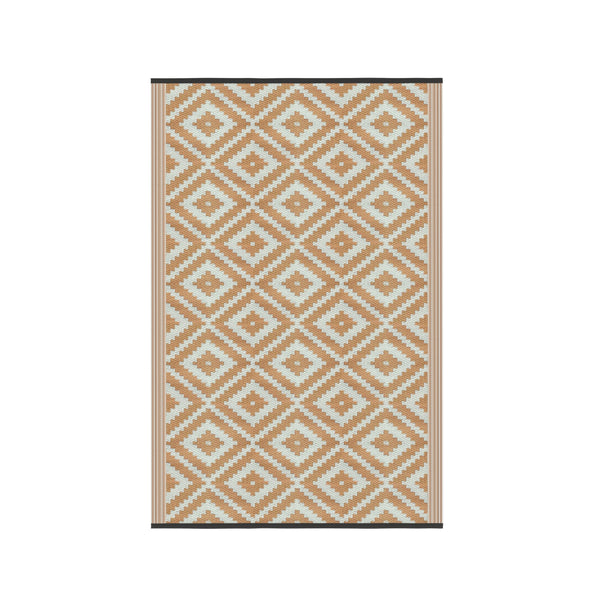 Tappeto da esterno KALUA 180 x 120 cm beige/bianco