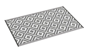Tappeto da esterno KALUA 180 x 120 cm grigio/bianco