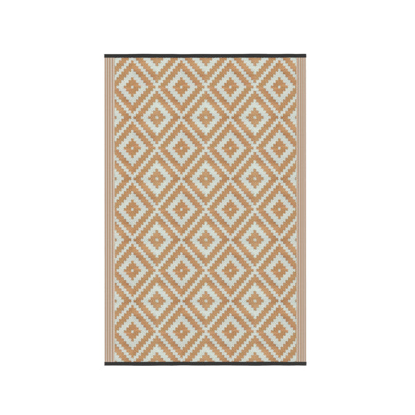 Tappeto da esterno KALUA 240 x 150 cm beige/bianco