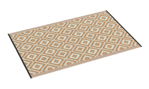 Outdoor Teppich KALUA 270 x 180 cm beige/weiss