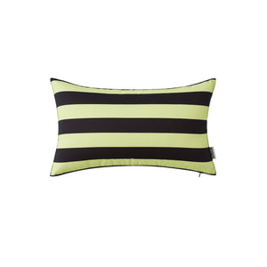 Outdoorkissen SILAS grün/schwarz 50 x 30 cm