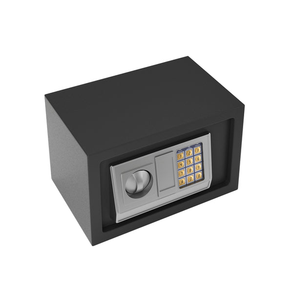 Kleintresor elektronisch 31 x 20 x 20 cm grau