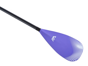 Pagaia in fibra di vetro e carbonio PASTEL viola
