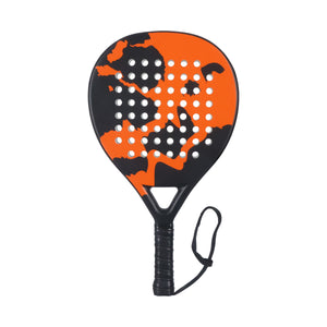 Padelschläger orange/schwarz