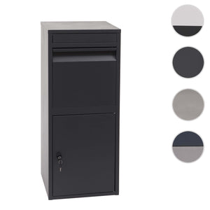 Paketkasten Paketbox, Paketbriefkasten Briefkasten ~ verzinkt anthrazit