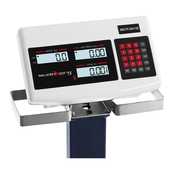 Paketwaage Plattformwaage Tischwaage 600kg /100g