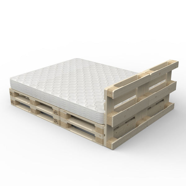 Palettenbett Komplett-Set 160 x 200 cm