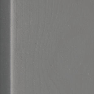 Palettenbett Holzbett 140x200cm Massivholz Grau