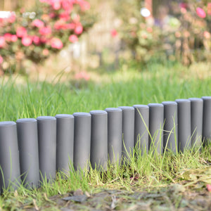 Palisade Espot 40er Set Beetumrandung 1080cm Dunkelgrau