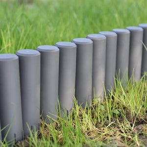 Palisade Espot 60er Set Beetumrandung 1620cm Dunkelgrau