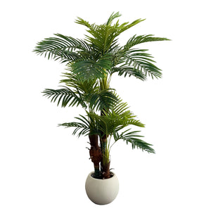 Palme künstlich 180 cm mit Blumentopf