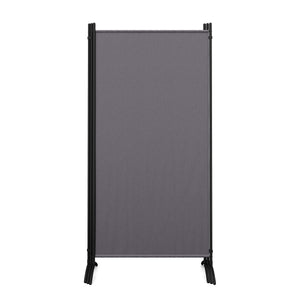 Paravent à 3 panneaux, 255 x 180 cm, anthracite