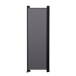 Paravent à 4 panneaux, 215 x 170 cm, anthracite