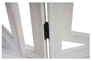 Paravent Fotogalerie II mit Fotorahmen 161x125x2cm ~ weiss