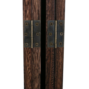 Ornements de paravent 160 x 170 cm marron