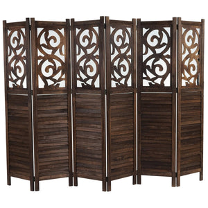Paravent Istanbul Ornamente braun