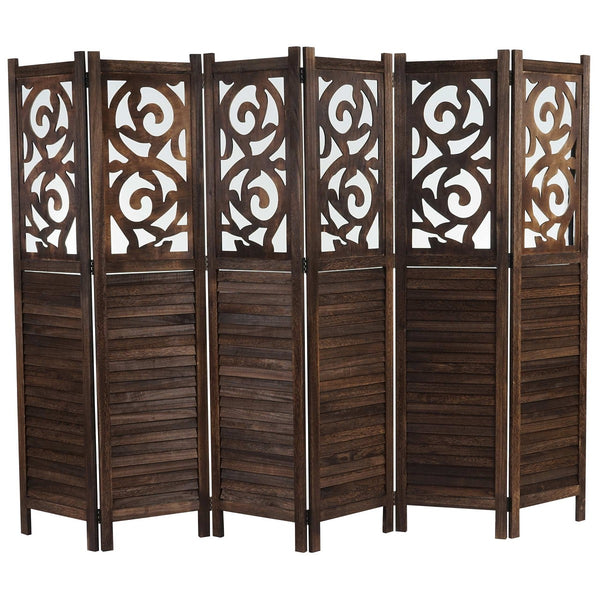 Paravent Istanbul Ornamente braun