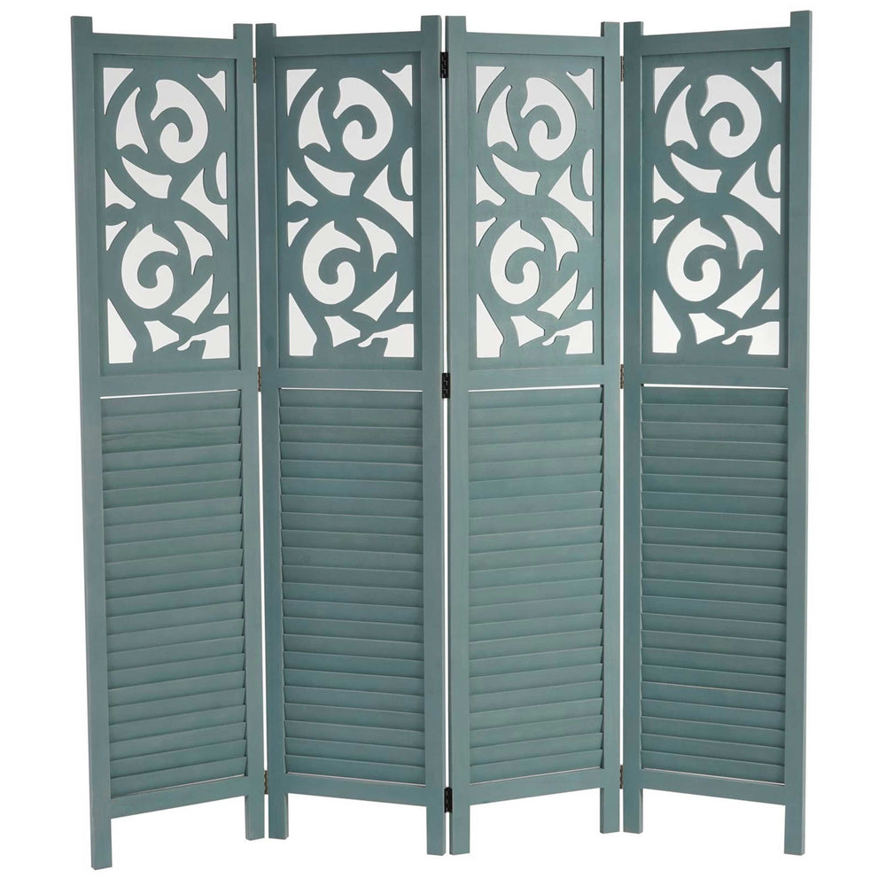 Paravent Istanbul Ornamente grün