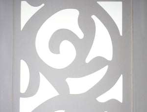 Paravent Istanbul Ornamente weiss