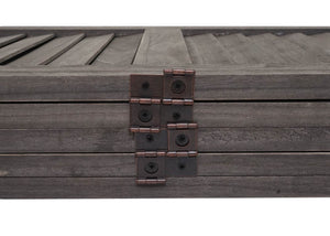 Paravent JAM-G30 Trennwand Sichtschutz Shabby 170x200cm